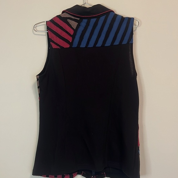 Parsley and Sage Collared Full Zip Vest - Picture 5 of 5